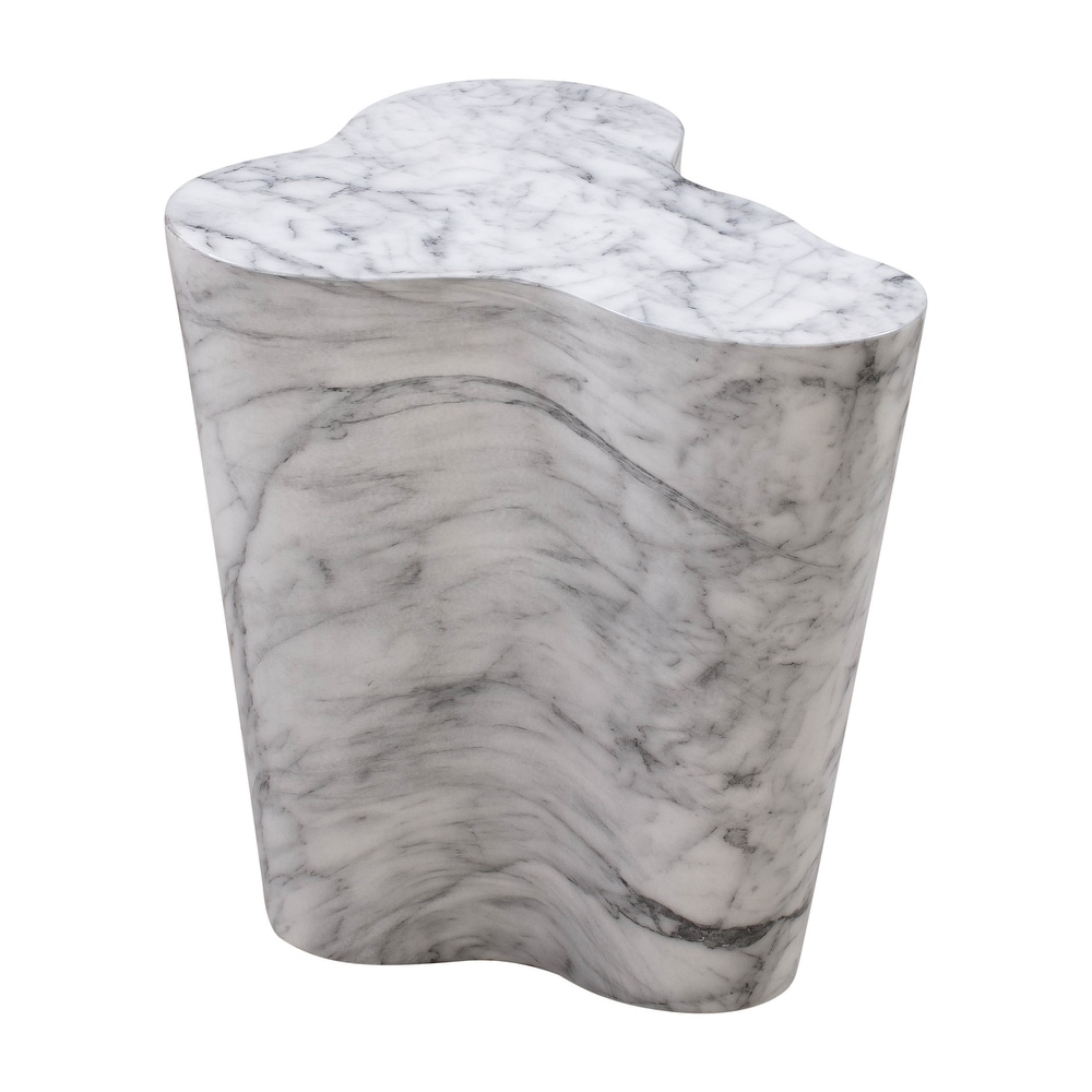 Slab Concrete Short Side Table