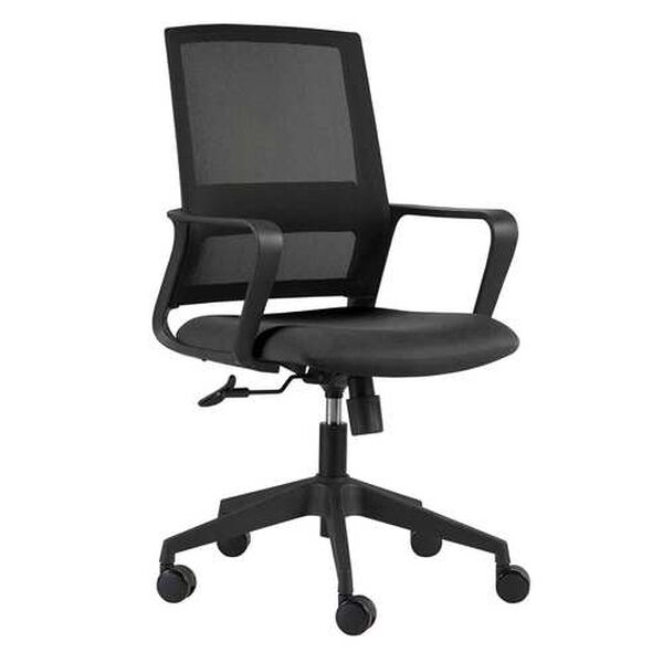 Livia Black Office Chair