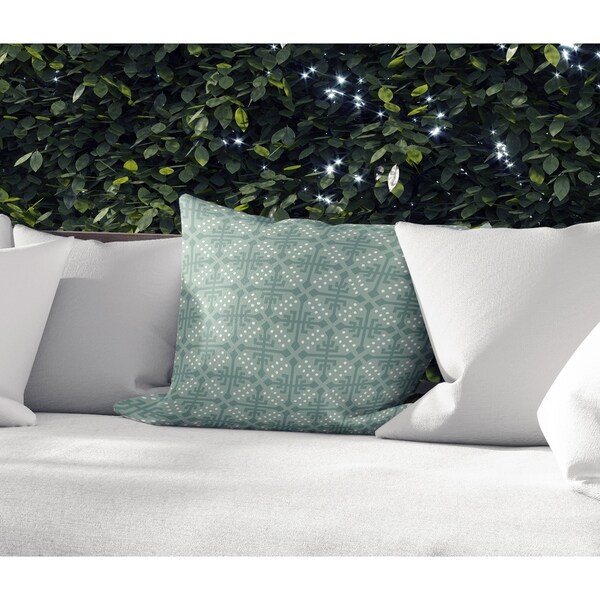 WONDER GREEN Indoor-Outdoor Pillow By Kavka Designs