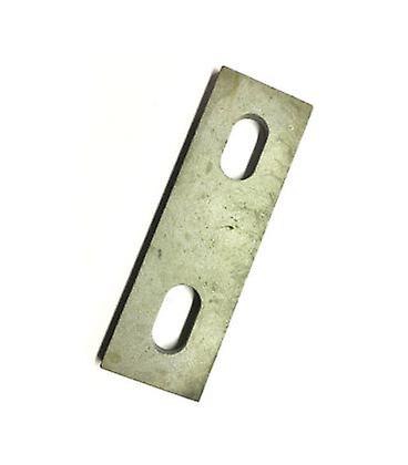 Slotted Backing Plate For M10 U-bolt (59 - 75 Mm Id) Galvanised Mild Steel