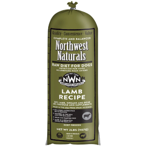 Northwest Naturals Raw Frozen Lamb Chub Dog Food 5 lb