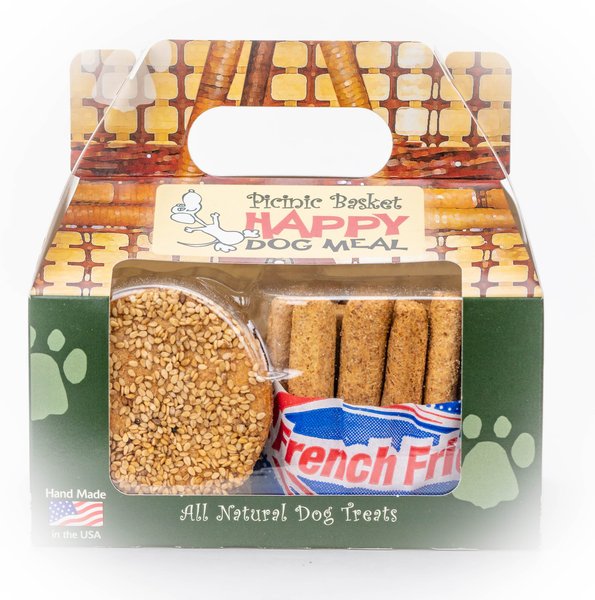 Annie's Pooch Pops Happy Picnic Basket Dog Treats， 5.8-oz box