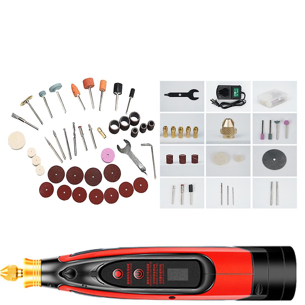 Born Pretty 28000rmp Digital Display Mini Drill Electric Mini Grinder Set Drill Usb Charging Rotary Tools With Engraving Accessories Kits