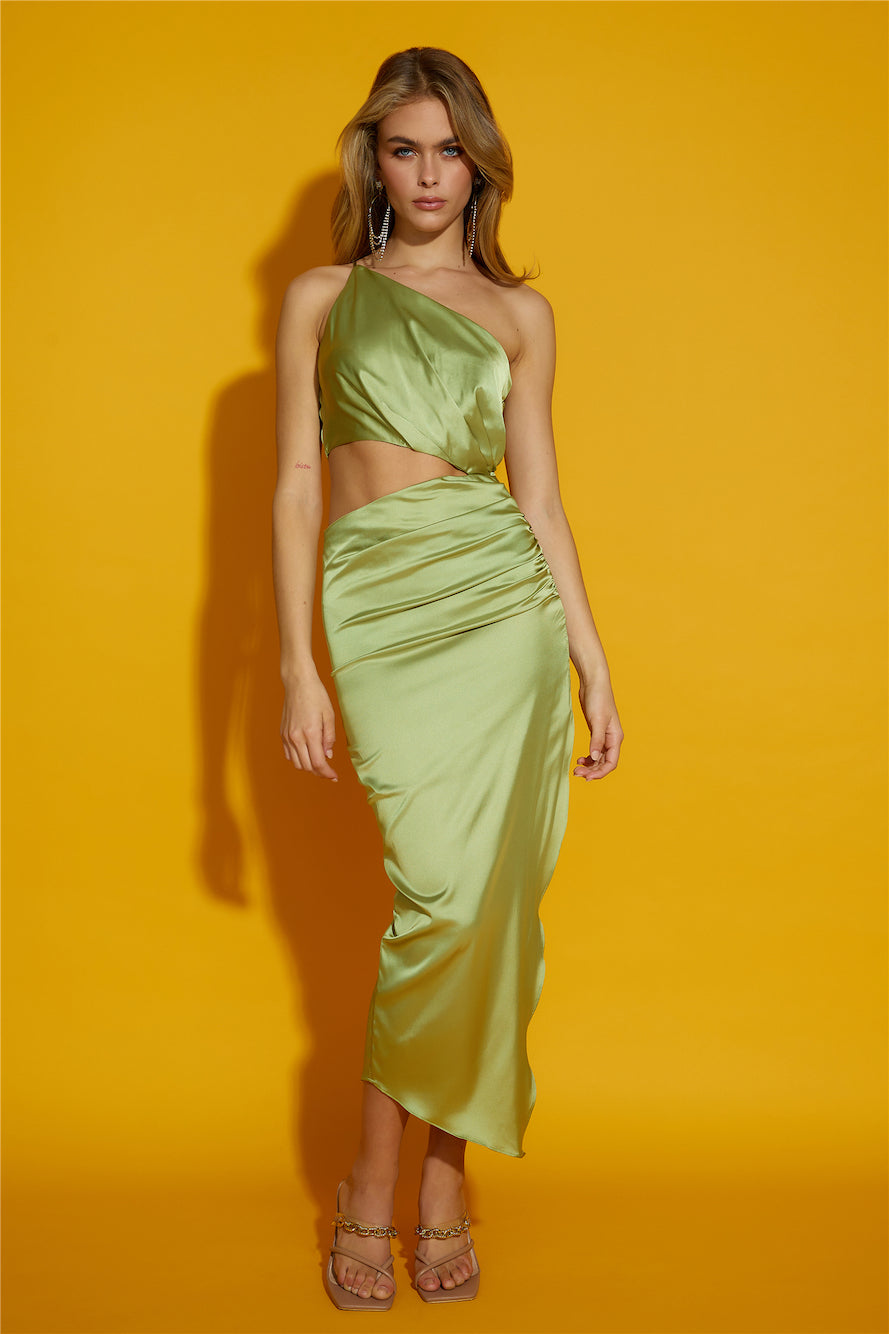 Party Club Midi Dress GREEN