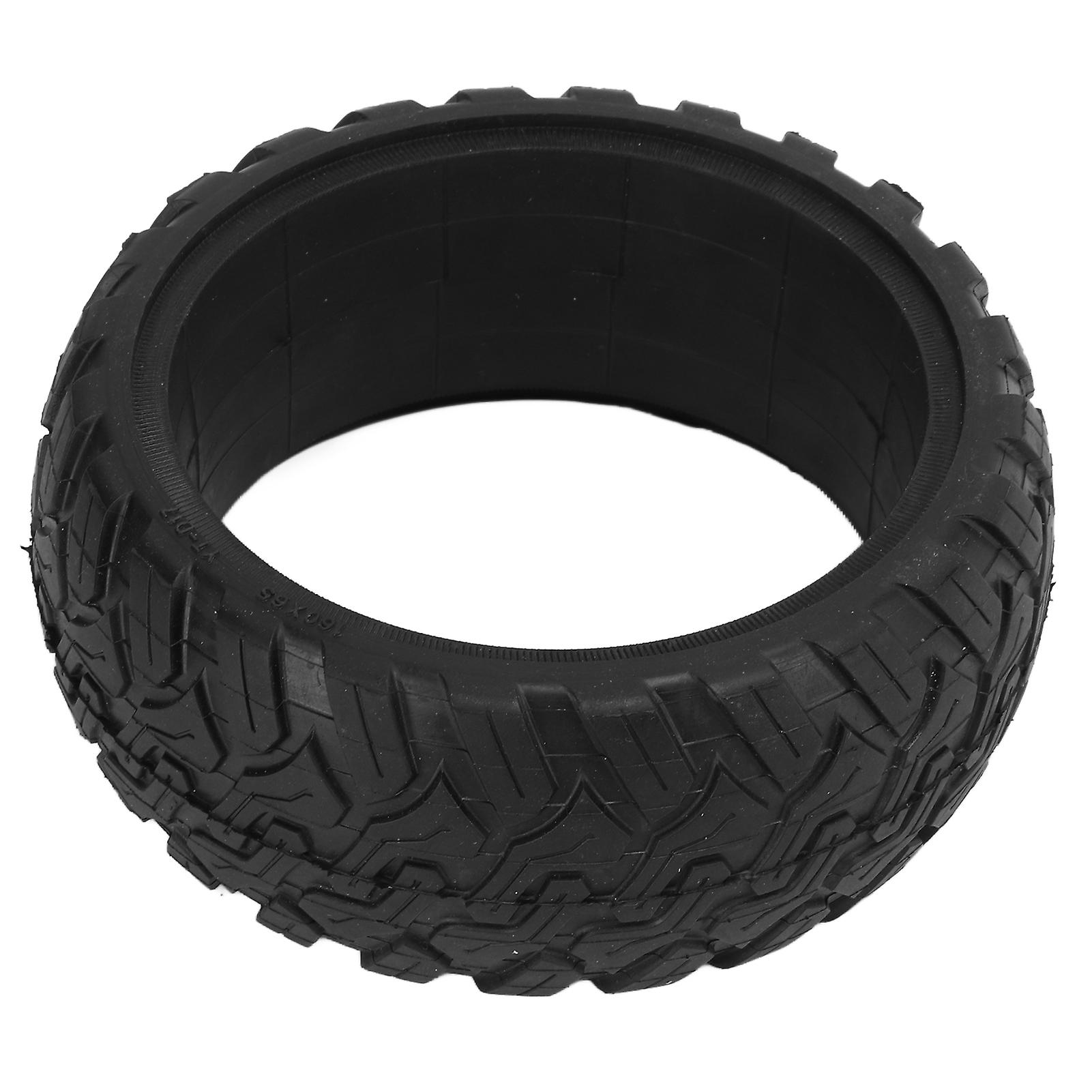 160x65mm Solid Tire Heavy Duty Solid Rubber Tyres For Electric Scooter Skateboard Wheelchair Wheels Replacement Tire