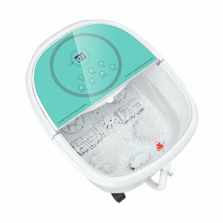 Best 2023 Electric Shiatsu Foot Spa Bath Massager With 3-Angle Shower