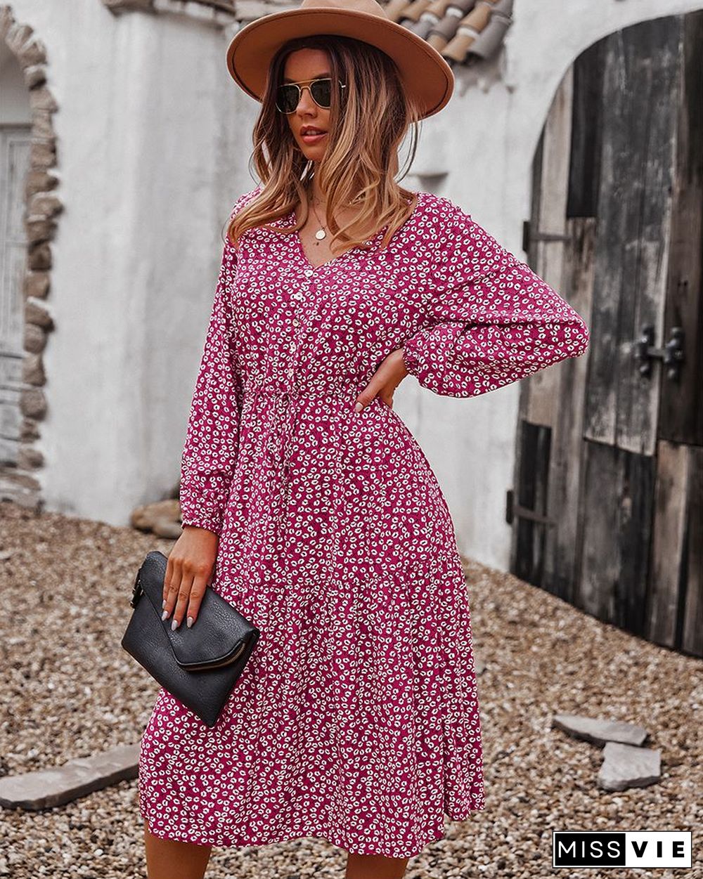 Floral Print Light Dress