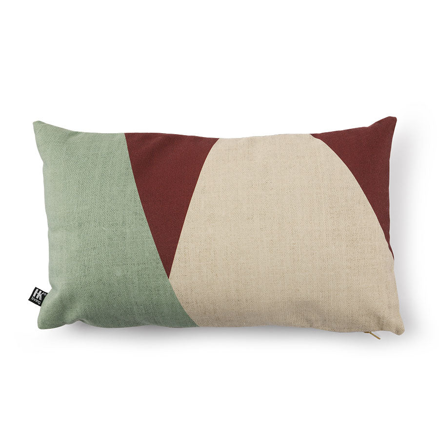 Printed lumbar pillow - Kyoto