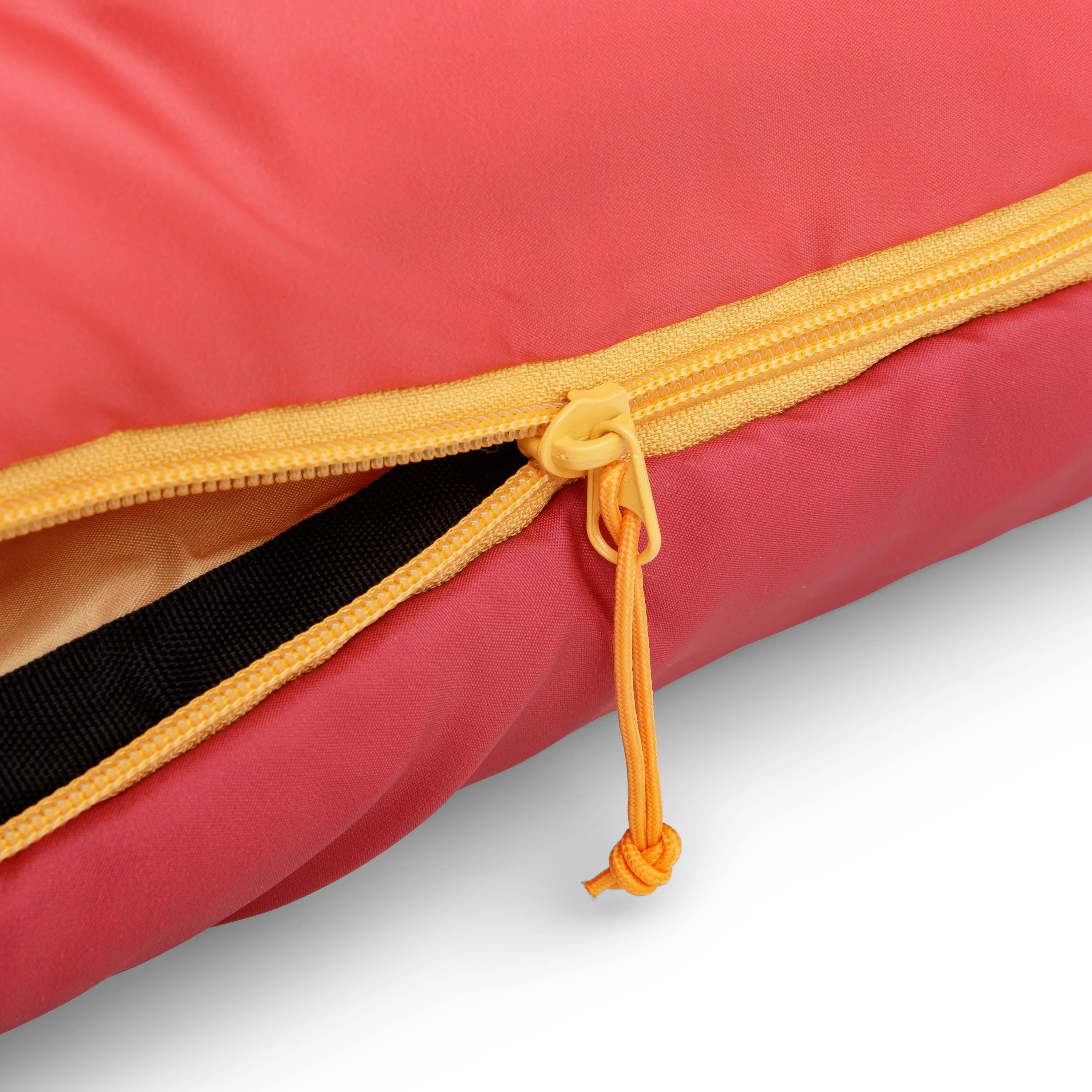 Firefly! Outdoor Gear Youth Mummy Sleeping Bag – Red/Orange (70 in. x 30 in.)