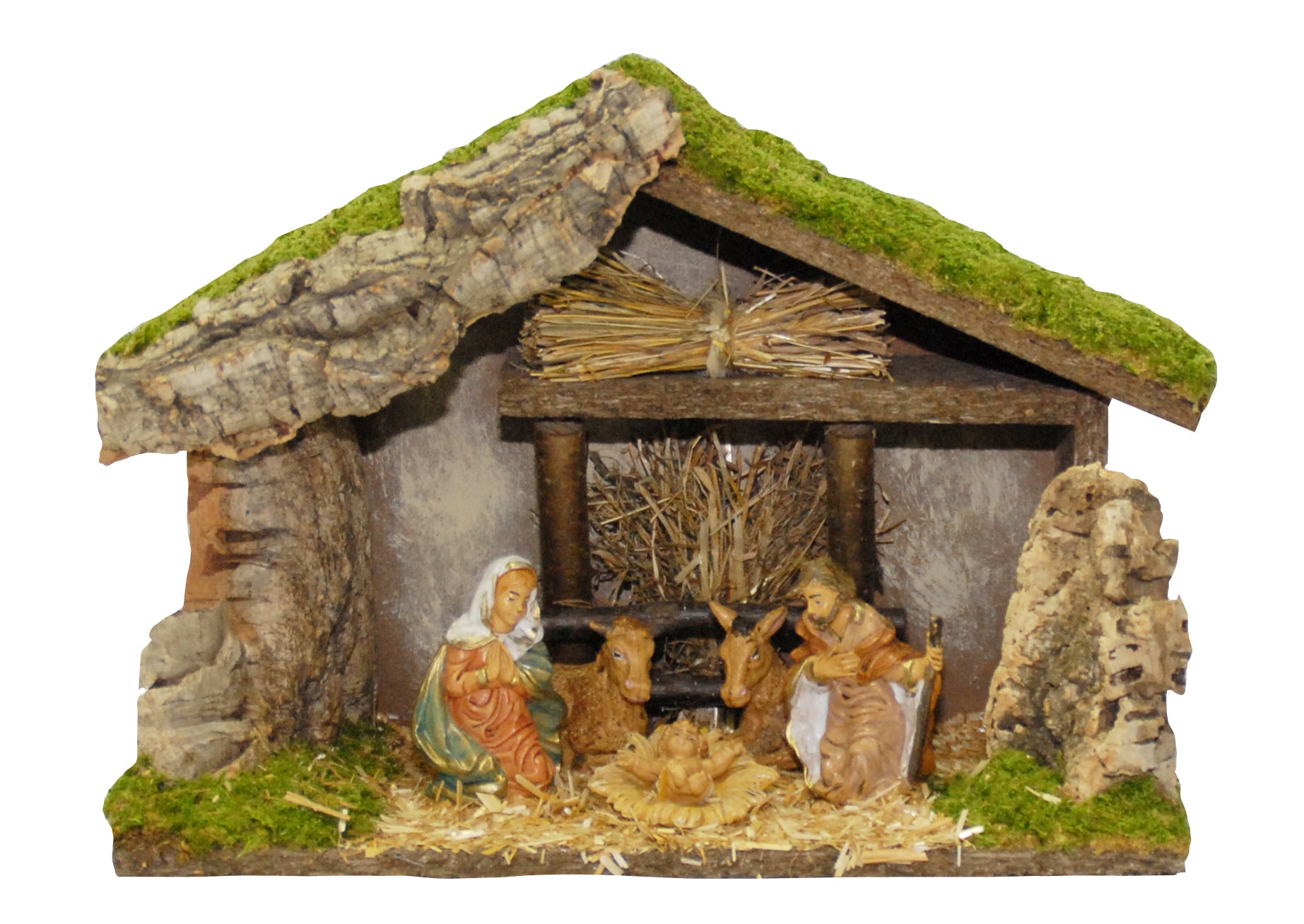 13 X 6 X 9 Stable With Holy Family