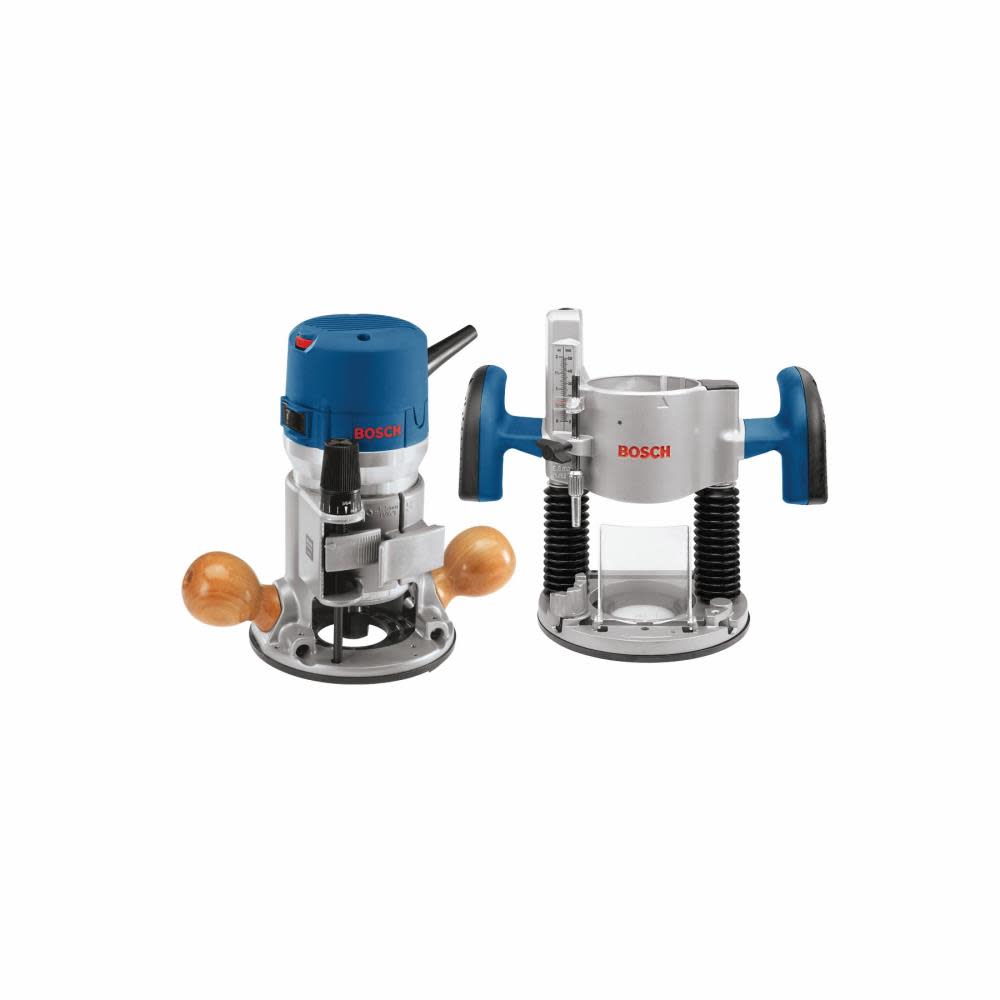 Bosch Reconditioned 2.25 HP Plunge and Fixed-Base Router Kit 1617EVSPK-RT from Bosch