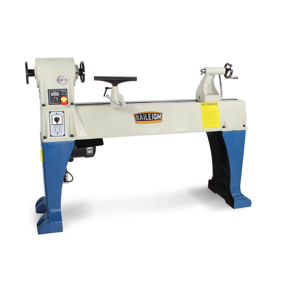 Baileigh WL-1840VS Variable Speed Wood Turning Lathe 220V 1 Phase ;