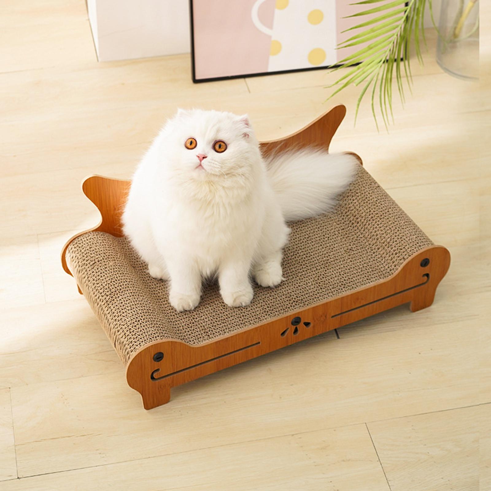 Cat Scratch Sofa， Cat Scratcher Pad ，Protect Carpets and Sofas Interactive Toy