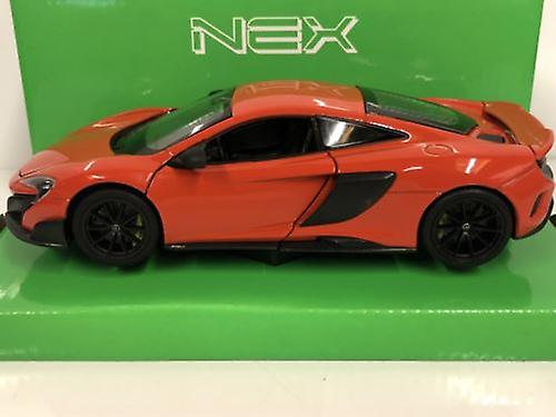 McLaren 675LT Light Red 2017 1:24-27 Scale Welly 24089R New Boxed