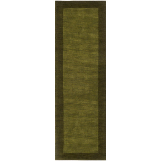 Mystique Wool Dark Green Rug