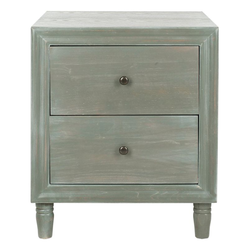 Safavieh Blaise Ash Gray Nightstand