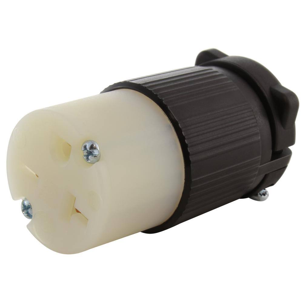 AC WORKS 15 20 Amp 250-Volt NEMA 6-1520R 3-Prong Industrial Grade Heavy Duty Female Connector AS620R