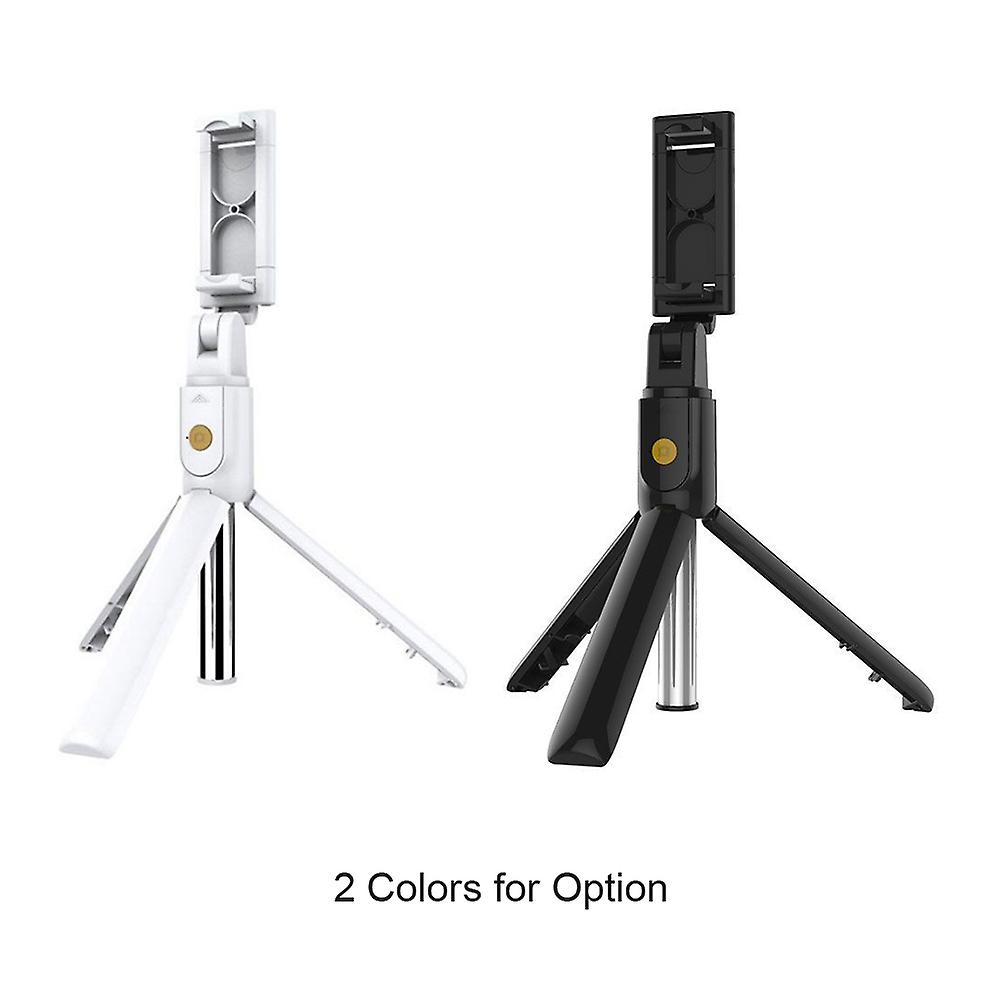 2-in-1 Selfie Stick Tripod Stand With Phone Holder Remote Shutter For Selfie Live Streaming Video Recording Online Chatting  68cm Light Stand