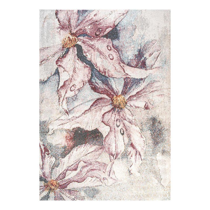 Pastello Modern Flowers Rug