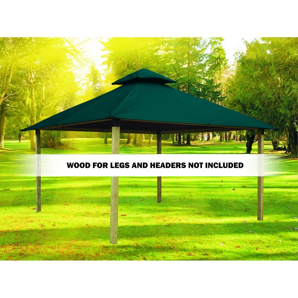 12 ft. sq. ACACIA Gazebo Roof Framing and Mounting Kit