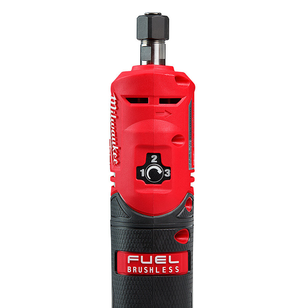 Milwaukee M12 FUEL Straight Die Grinder and Right Angle Die Grinder Bare Tools 2486-20-2485-20 from Milwaukee