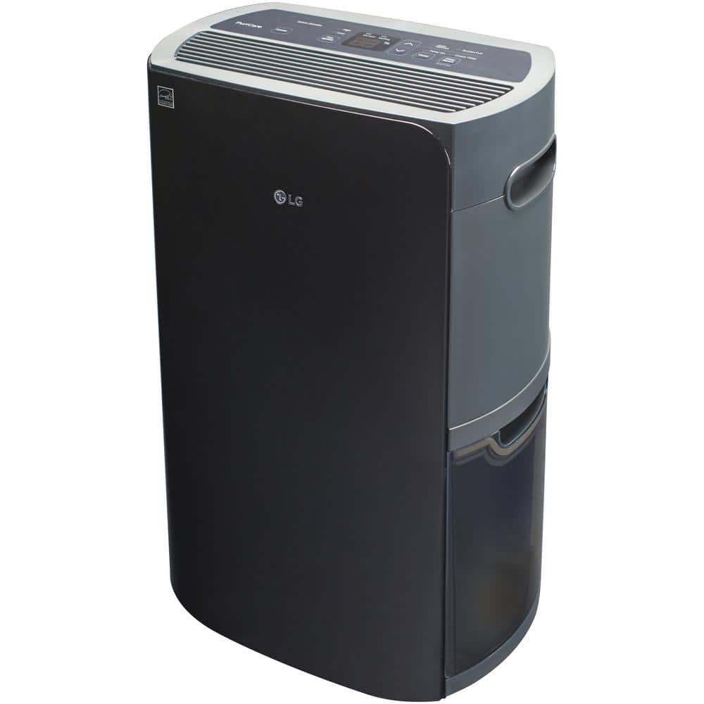 LG PuriCare 50Pint Dehumidifier with Clear Bucket with Handle and Drain Pump WiFi Enabled