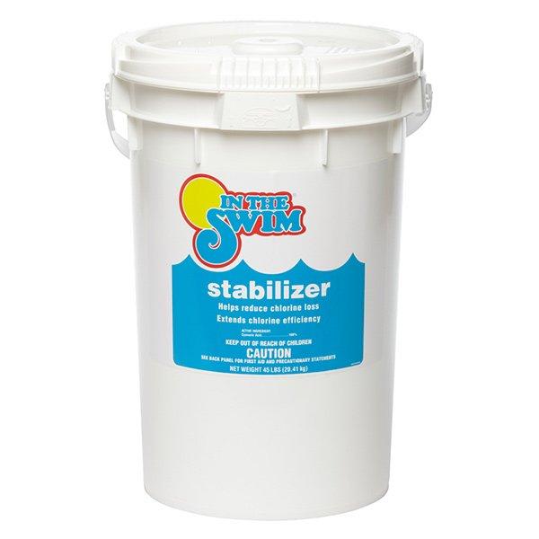 In The Swim Swimming Pool Chlorine Stabilizer and Conditioner - 25 Pound Bucket U081025025AE