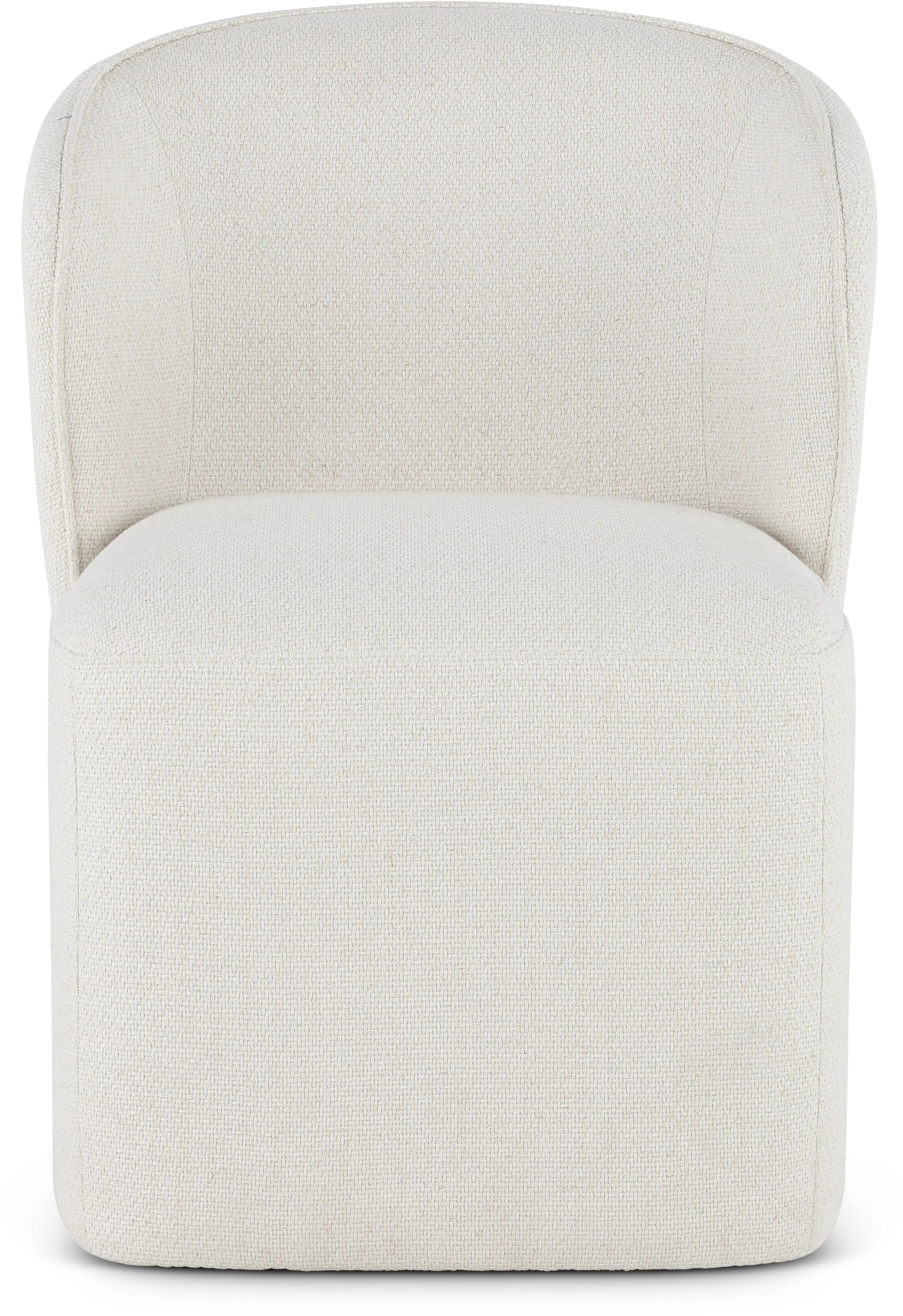 Dinara White Upholstered Dining Chair