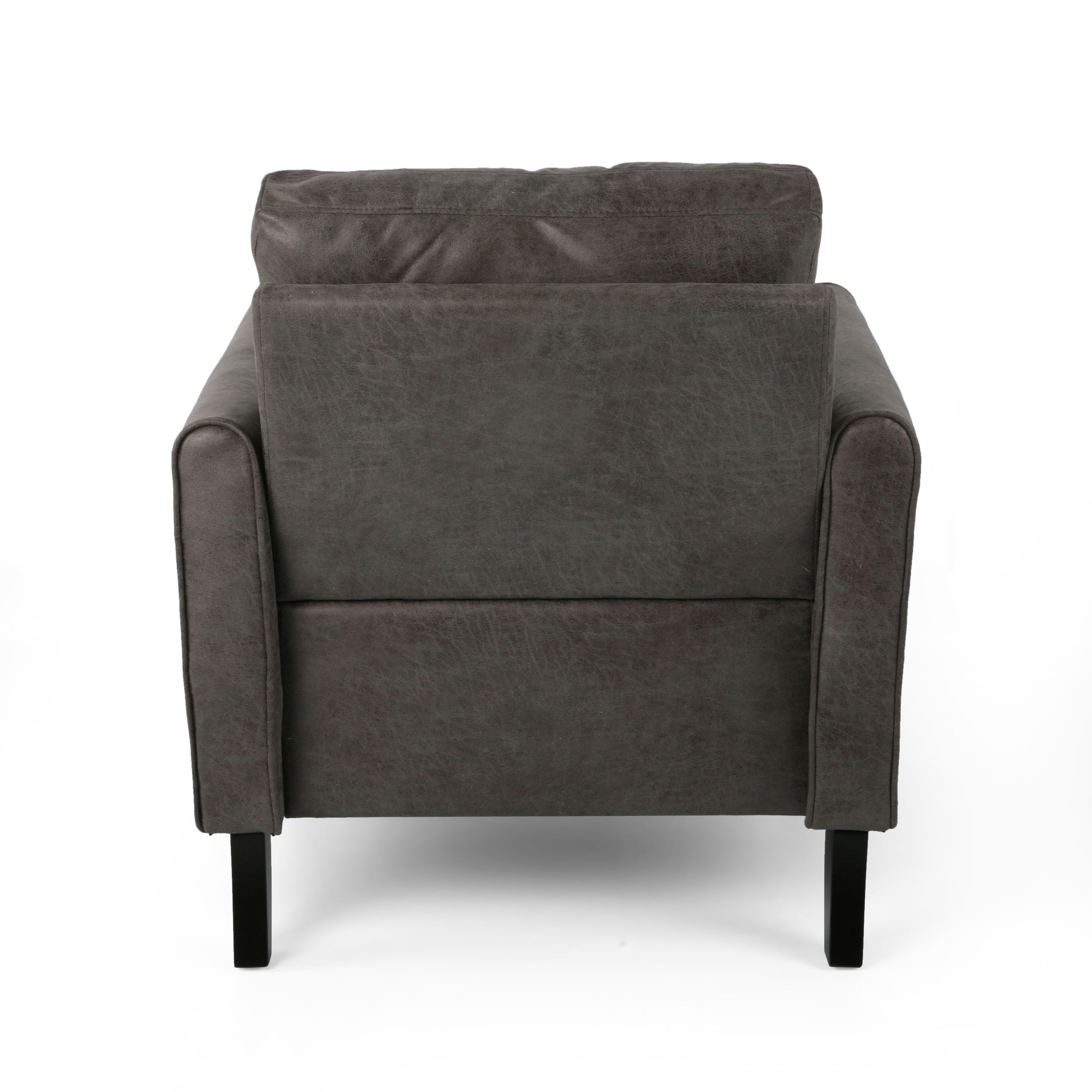 Xyan Contemporary Club Chair with Plush Microfiber Cushions