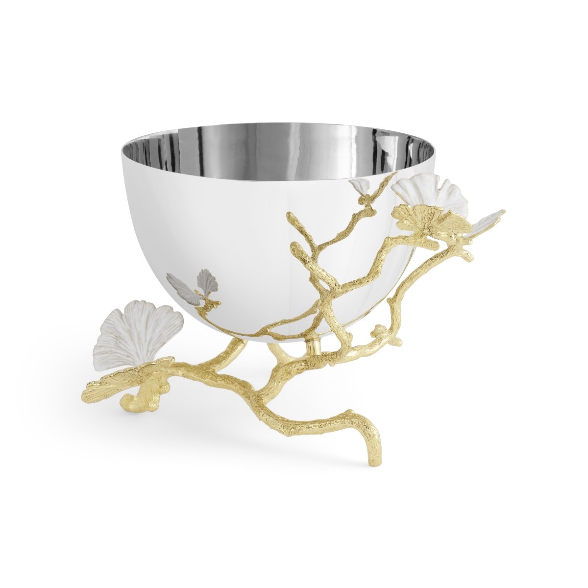 Butterfly Ginkgo Gold Bowl