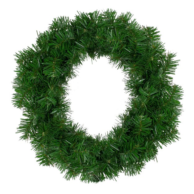 Unlit Deluxe Windsor Pine Artificial Christmas Wreath