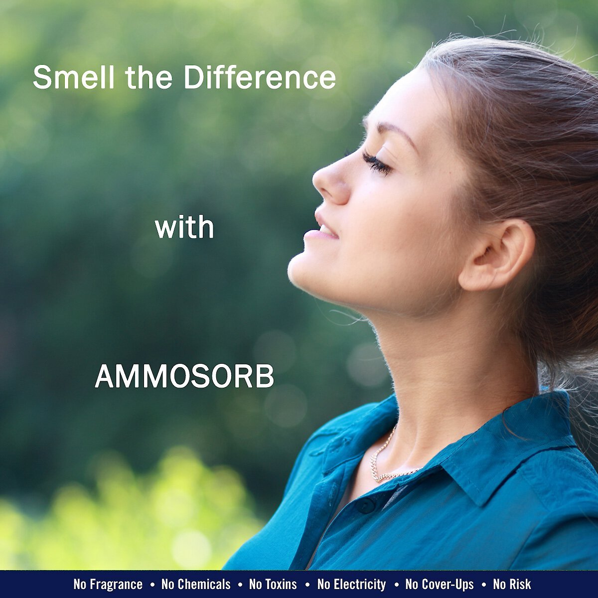 AmmoSorb Natural Ammonia Small Animal Odor Elimination Granules， 2-lb bottle