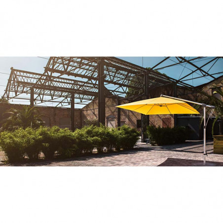 Parasol déporté 270x270 cm cat.2 Sunwing casa easy Glatz - Parasol - Ombrage - GRIIN