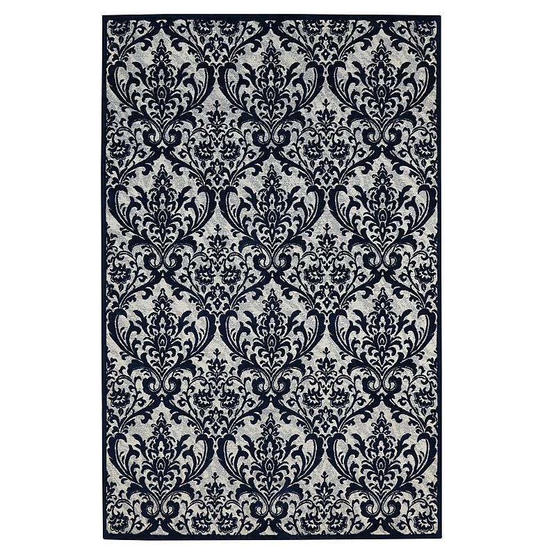 Nourison Damask Flourishing Area Rug