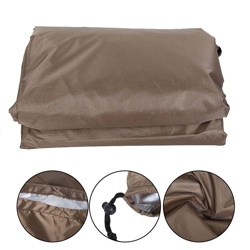 Outdoor Hot Tub Cover Waterproof Heavy Duty Square Hot Tub Spa Covers Replacement For Patio Hot Tub Protector 90.9 X 90.9 X 11.8 Inches_x000d_[brown]