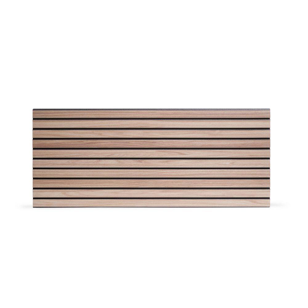 🎉Limited Time Offer🎉WALL!SUPPLY 0.79 in. x 20 in. x 46 in. Ultra-Light Linari Modern Natural Wall Paneling (4-Pack) 20430310