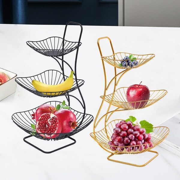 3-Tier Fruit Cupcake Stand Cake Stand Macaron Display Tray