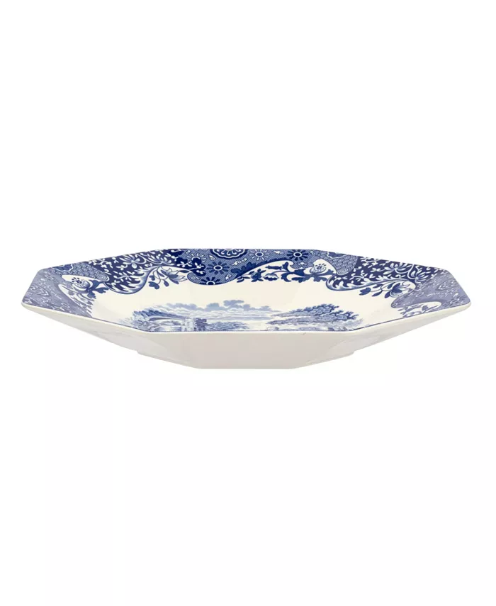 Spode Blue Italian Octagonal Platter