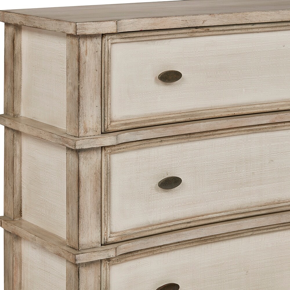 Alcott Wooden 3 drawer chest in Natural