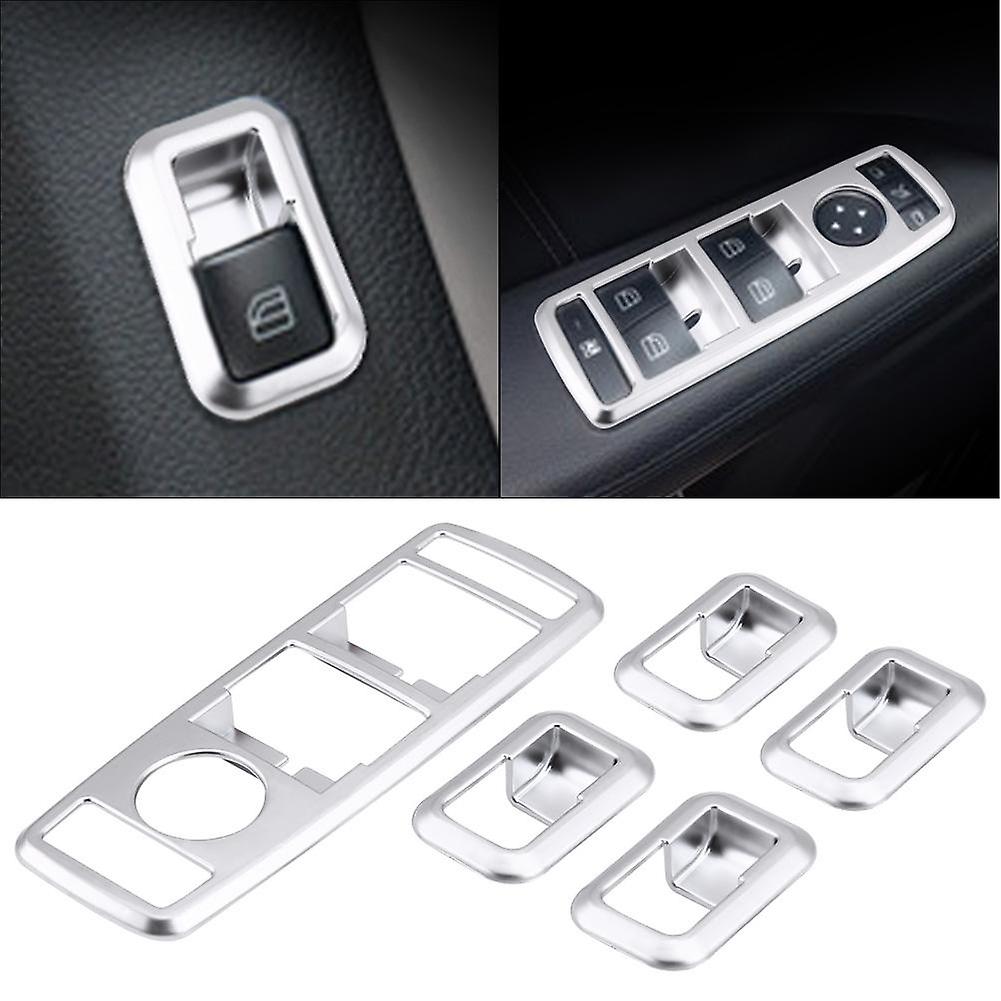 Car Window Switch Button Trim Cover For Mercedes Benz A B C(w204) E(w212) Gla Glk Gl Gle-class