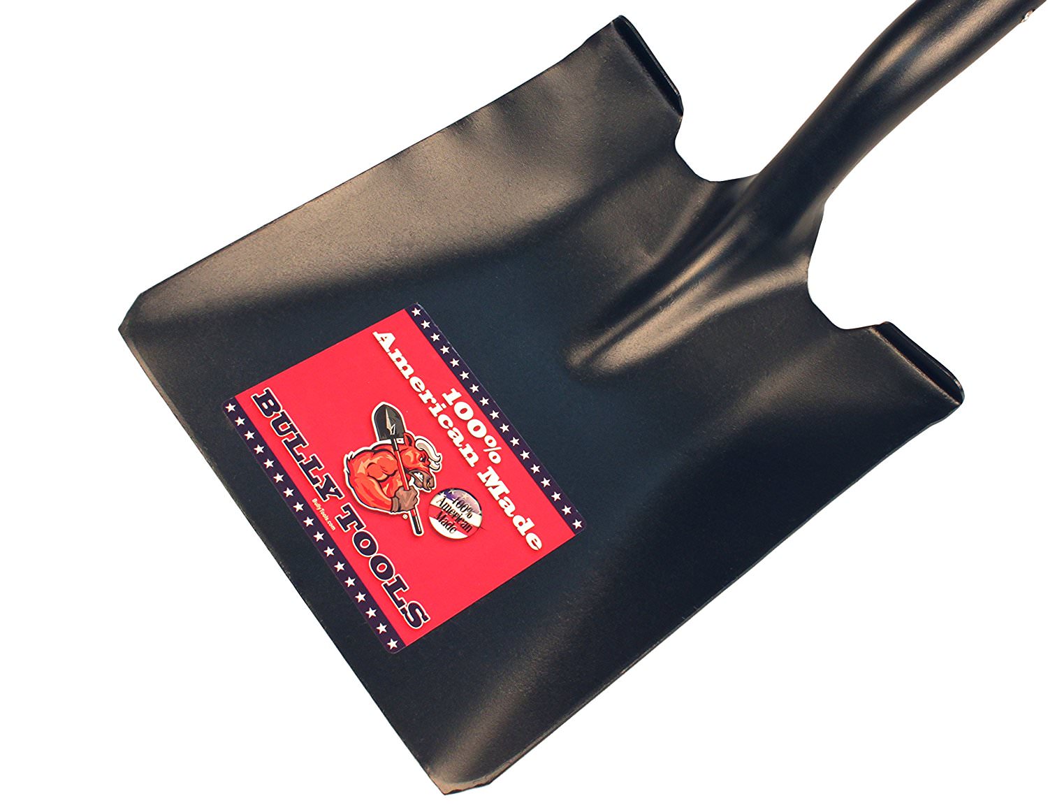 14-Gauge Square Point Open Back Shovel with Fiberglass Long Handle