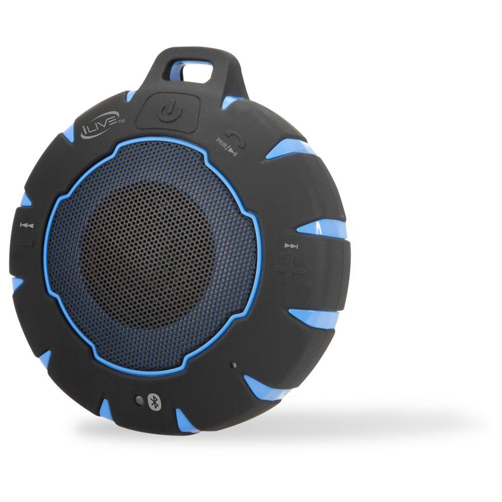 iLive Waterproof Bluetooth Speaker IP66 Blue ISBW157BU