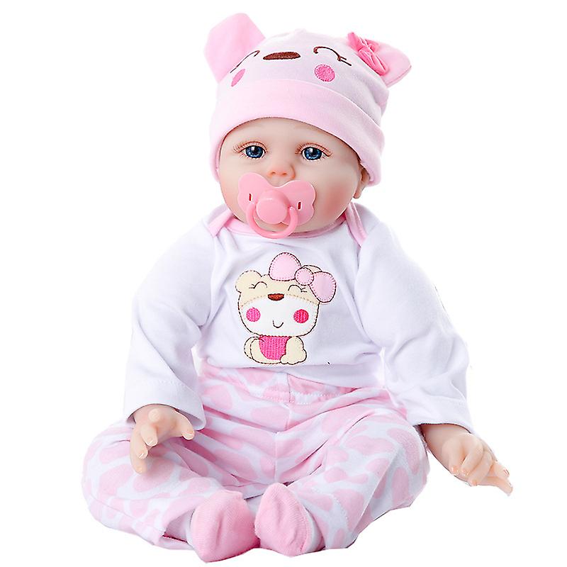 Rebirth Doll 55cm Simulation Baby Vinyl Soft Rubber Toy