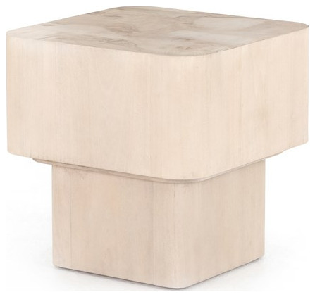 Bibiana End Table Dark Mahogany  Warm Umber Burl   Modern   Side Tables And End Tables   by Virgil Stanis Design  Houzz