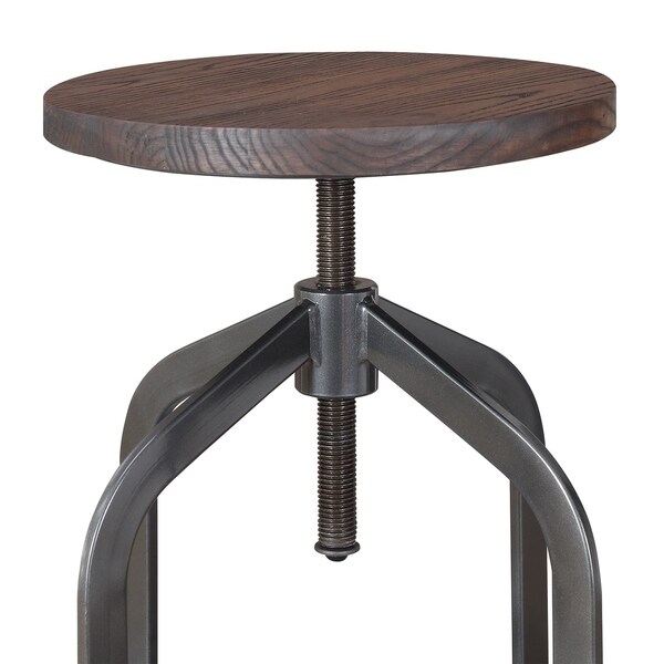 Picket House Furnishings Court Adjustable Backless Bar Stool