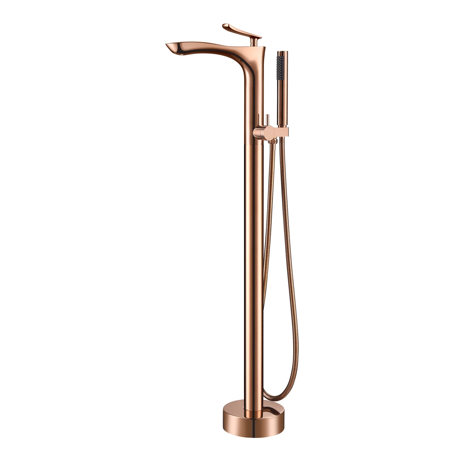 Kayla Freestanding Tub Filler with Hand-Shower