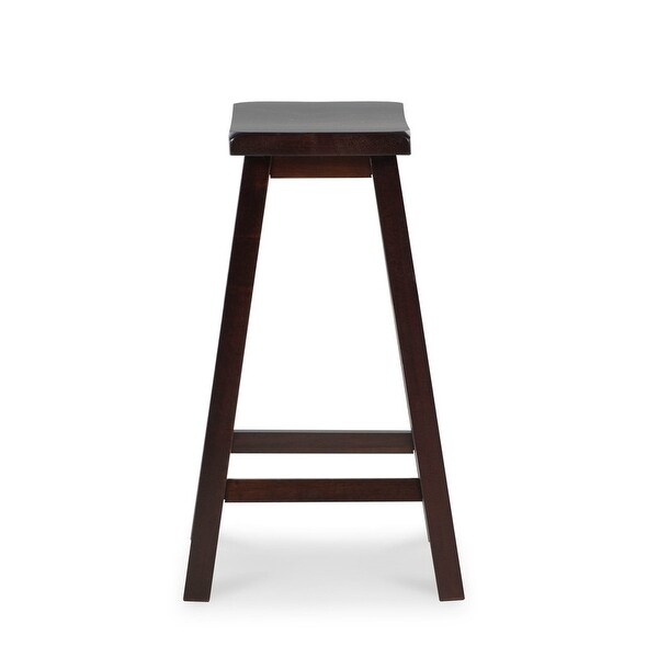 The Gray Barn Cackleberry Saddle Seat Backless Counter Stool