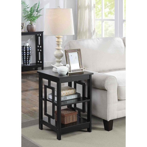 Porch and Den Woodmere Contemporary Square End Table