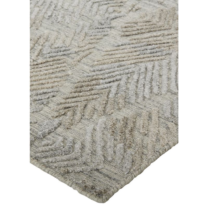 Weave and Wander Huntley Abstract Chevron Rug