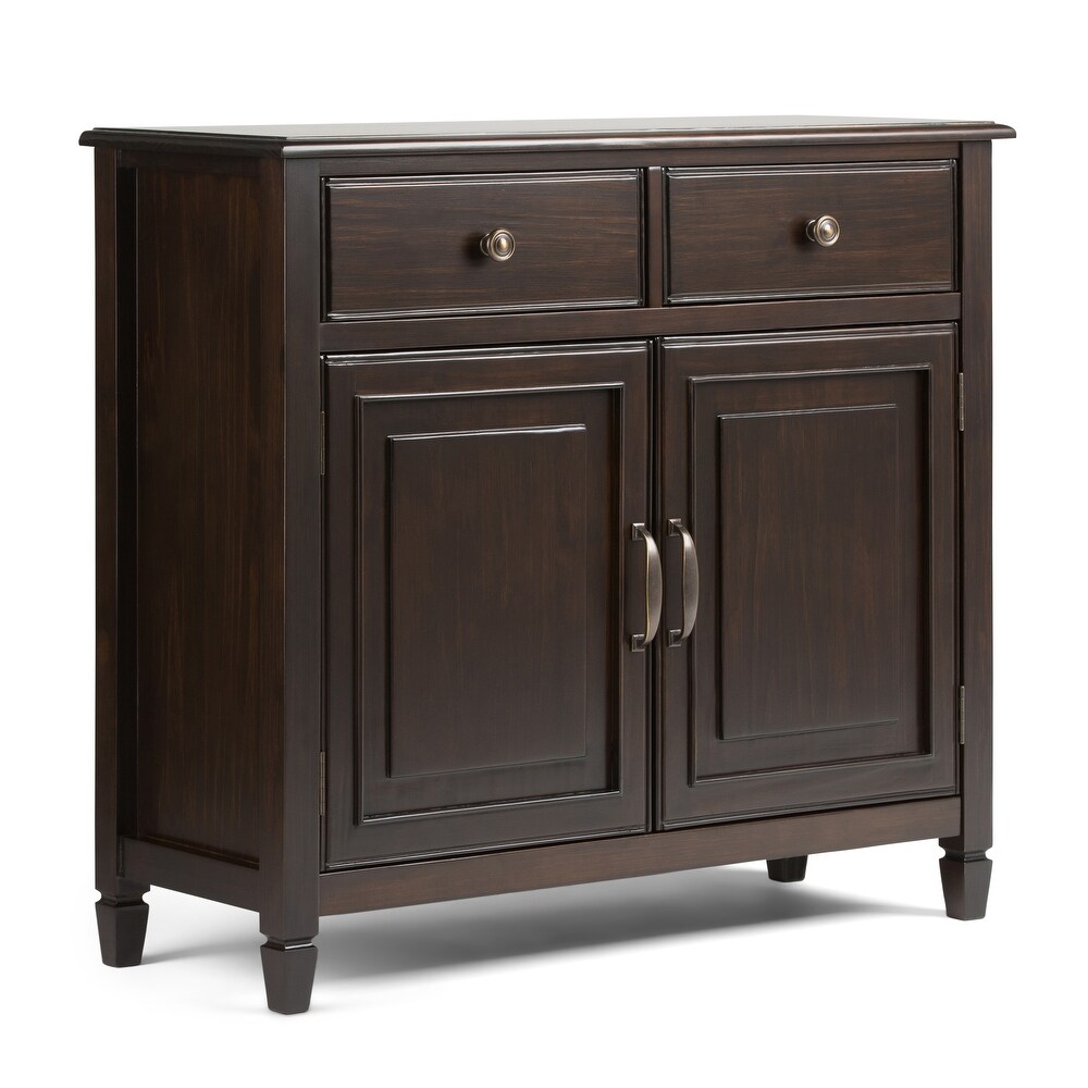 WYNDENHALL Hampshire Solid Wood Traditional Entryway Storage Cabinet   40\